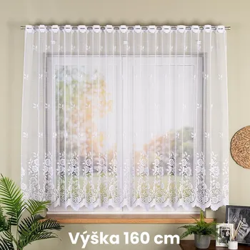 Záclona Záclona Sára obšití okrajů 160