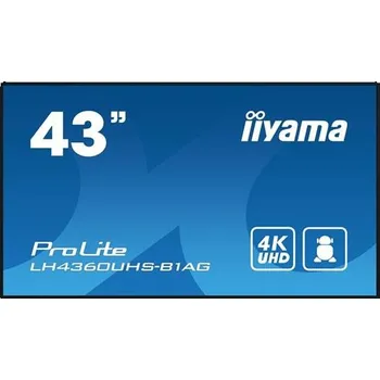 Počítač 43" iiyama LH4360UHS-B1AG: VA,4K UHD,And.11,24/7