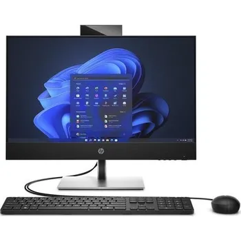 Stolní počítač HP AIO ProOne 440G9 23.8NT i3-14100T, 1x8GB, 512GB, Intel HD DP+HDMI IN, WiFi 6E+BT, usb kl. myš,120W,Win11Pro,3y onsite