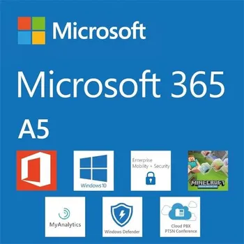 Microsoft CSP Microsoft 365 A5 for students (pro studenty) předplatné 1 rok, vyúčtování ročně