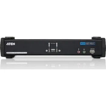 KVM přepínač ATEN KVM switch CS-1782A USB Hub 2PC DVI Dual Link KVMP™, audio