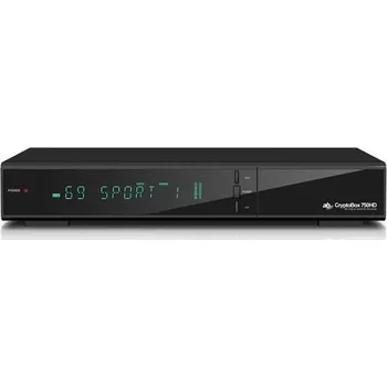 Satelitní přijímač AB DVB-S/S2 přijímač Cryptobox 750HD/ Full HD/ H.265/HEVC/ čtečka karet/ HDMI/ USB/ SCART/ LAN/ PVR/ RS232
