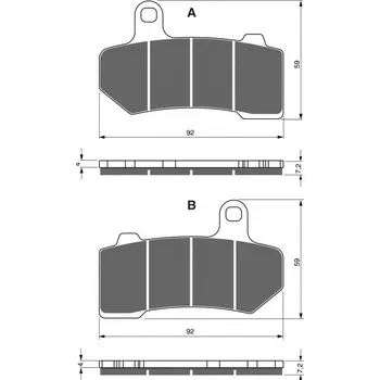 Autodíl Brzdové destičky GOLDFREN 271 S33 STREET