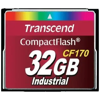 Paměťová karta Transcend 32GB INDUSTRIAL CF CARD CF170 paměťová karta (MLC)