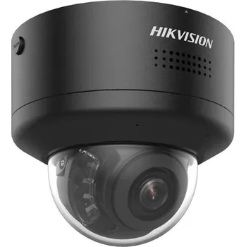Hikvision DS-2CD2786G2H-IPTRZS2U/SL(2.8-12mm)BLK 8MPix IP PTRZ AcuSense Dome kamera; IR 40m, A/A, blikač, IK10, černá