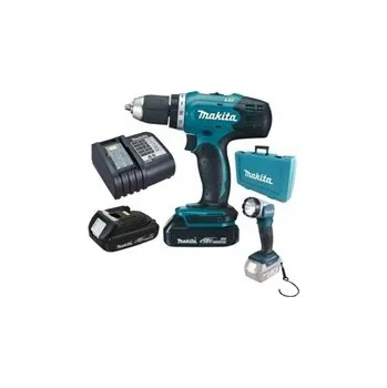 Makita - Aku vrtací šroubovák se svítilnou Li-ion 18V/1,5Ah