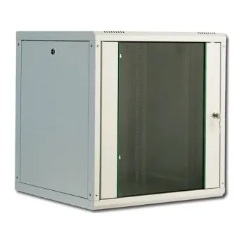 Stavebniny Digitus Nástěnná skříňka 12U, Unique Series 643x600x450 mm, barva šedá (RAL 7035)