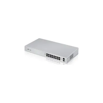 Počítačové příslušenství UBNT UniFi Switch US-16-150W [16xGigabit, 150W PoE+ 802.3at/af, pasivní PoE 24V, 2xSFP slot, non-blocking 18Gbps]