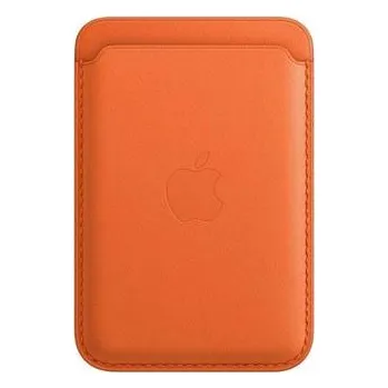Peněženka iPhone Leather Wallet with MagSafe - Orange