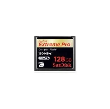 Paměťová karta SanDisk Compact Flash Extreme karta 128GB (rychlost až 160MB/s)
