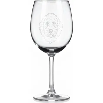 Sklenice Sklenice na víno s gravírovaným motivem – Barbet – 3