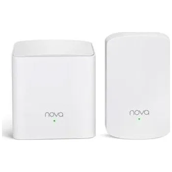 Tenda MW5 (2-pack) - Wireless AC MESH systém 802.11ac/a/b/g/n, 2x GLAN/GWAN, 2x LAN