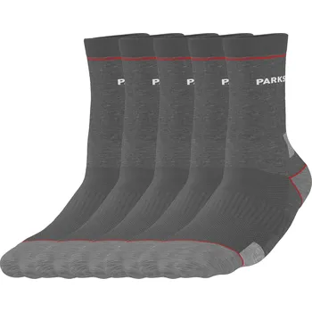 Pánské ponožky PARKSIDE® Pánské pracovní ponožky, 5 párů (šedá, 43-46)