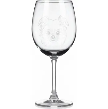 Sklenice Sklenice na víno s gravírovaným motivem – Ruský toy