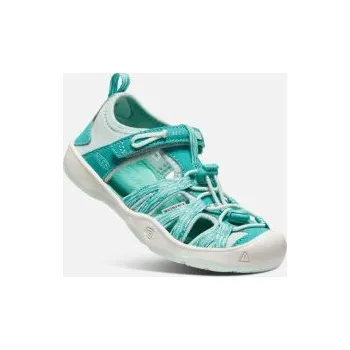 Dívčí obuv KEEN MOXIE SANDAL K waterfall/blue glass US 8 / EU 24,0 / UK 7 / 15 cm; Modrá obuv + DÁREK DLE VÝBĚRU!