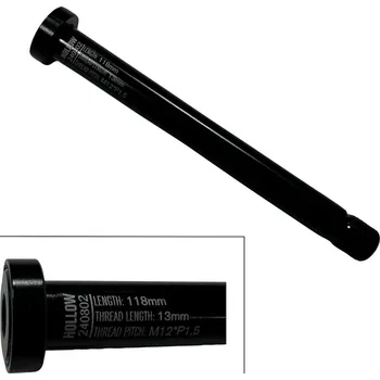 Komponent pro jízdní kolo Přední pevná osa LAPIERRE 12x118mm P1.5 x 13 mm Aircode DRS / Xelius SL 2021/2022/2023 / Crosshill CF