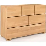 Komoda z masivu buk Hessler 3+2+1 Odstín moření: Buk přírodní