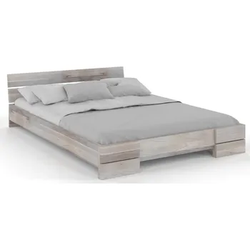 Postel Dubová postel Sandemo - bělený olej Rozměr: 140x200