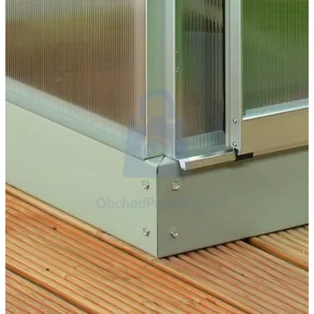 Příslušenství pro skleník Základna ke skleníku IDA, zelená, LanitPlast typ 1300 zelená, balení 1 ks