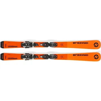 Sjezdové lyže Juniorské lyže na sjezdovku - on piste s vázáním BLIZZARD-Firebird Comp. JR + FDT JR 7 Oranžová 140 cm