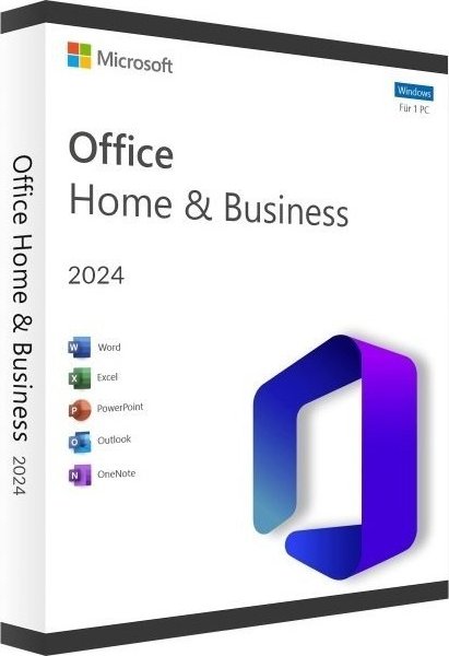 Kancelářská aplikace Microsoft Office 2024 pro domácnosti a podnikatele CZ 64 bit krabicová verze