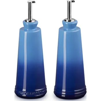 Nádoba na olej a ocet Le Creuset, Set dávkovačů oleje a octa Signature tmavá modř 2 ks - Formadore