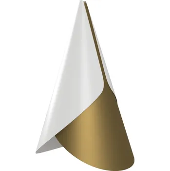 Osvětlení Umage, Závěsná lampa Cornet bílo-zlatá - Formadore