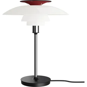 Lampička Louis Poulsen, Stolní lampa PH 80, jantarová-chrom - Formadore