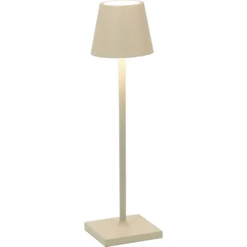 Lampička Zafferano, Stolní lampa Poldina Micro 27,5 cm béžová - Formadore