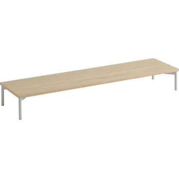 Otoman Muuto, Stupínek Stacked na nožičkách 131 cm dub světlý - Formadore