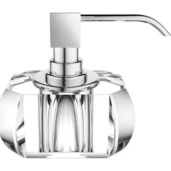 Dávkovač mýdla Decor Walther, Dávkovač mýdla Kristall s chromovou pumpičkou transparentní - Formadore