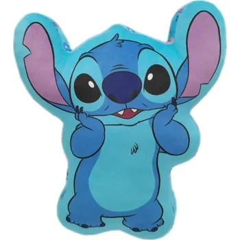 Dekorativní polštářek Halantex • Tvarovaný 3D polštář Stitch - Disney - 33 x 39 cm