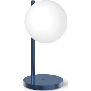 Lampička Lexon, Led lampa Bubble s nabíječkou tmavě modrá - Formadore