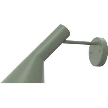 Nástěnné svítidlo Louis Poulsen, Nástěnné svítidlo AJ bez viditelného kabelu a vypínače tlumená zelená - Formadore