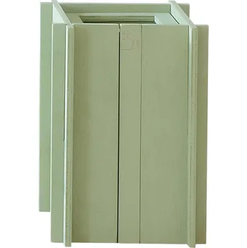 Stojan na květiny Squarely, Květináč samozavlažovací BloomSMALL světle zelený - Formadore