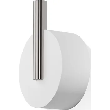 Držák na ručník Decor Walther, Háček na ručníky Stone S ocel matná-bílá - Formadore