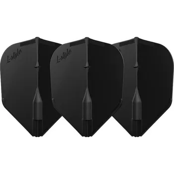 Letky na šipky L-Style Champagne integrated, EZ, L3, Shape, černé