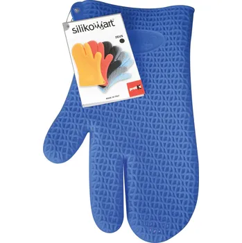 Chňapka Silikomart, Kuchyňská rukavice Silikomart Acc072 silikonová sytě modrá - Formadore