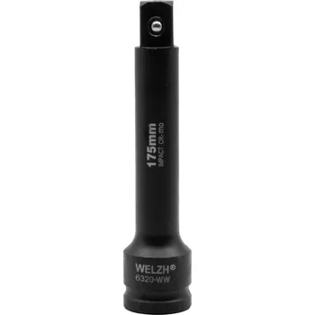 Gola hlavice Prodloužení 3/4" pro rázové utahováky, 175 mm, Welzh (Welzh Werkzeug)