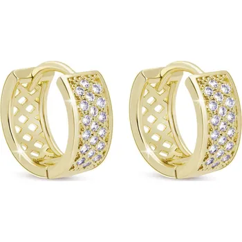 Náušnice Náušnice mřížka zirkony 3868