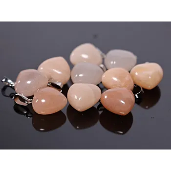 Přívěsek Magieprirody.cz Přívěsek srdce Achát 15×15×10 mm #ZM221