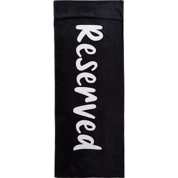 Černá plážová osuška 78x200 cm Beach Sun – Catherine Lansfield ID_1611464