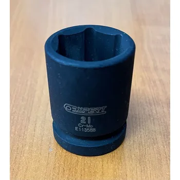 TONA EXPERT Hlavice 1/2" 6hranná metrická 21mm, kovaná, E113588 (Výprodej - skladem 4 ks)