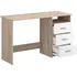 Psací stůl IDEA nábytek 101000 dub/perleťově bílý