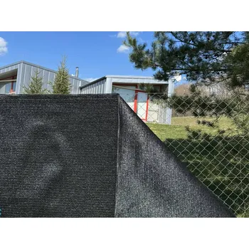Stínicí plachta Stínící tkanina SuperPloteS stínivost 100% CARBON, černá - role, 1m, 20bm