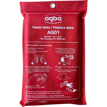 Hasicí přístroj Hasicí deka AGBA rozměr 1,2 x1,2 m, AG01