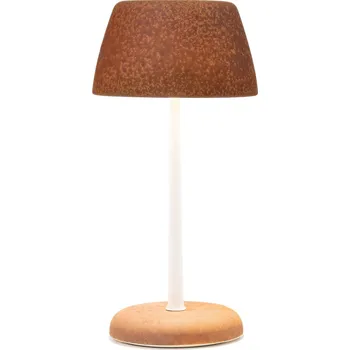 Lampička Zafferano, Stolní lampa Trilli bezdrátová, Wi-Fi, hnědá - Formadore