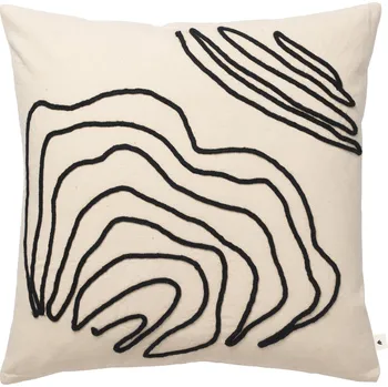 Polštář Ferm Living, Dekorativní polštář Jot 50 x 50 cm krémový - Formadore