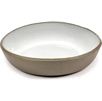 Talíř Serax, Hluboký talíř FCK, 21 cm, hnědo-bílý - Formadore