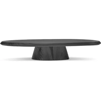 Serax, Servírovací tác Dune nízký, 34 cm, černý jasan - Formadore